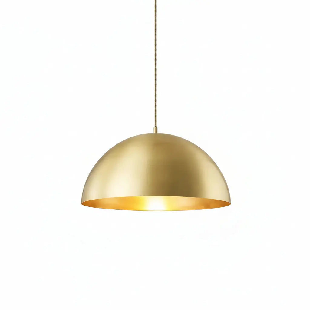 American Brass Pendant Lights — alternate product view 1