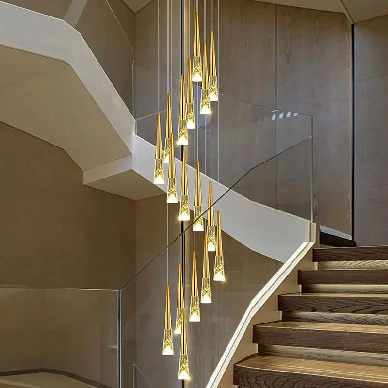 Modern Dome Decoration Stair Pendant Lamp — product view