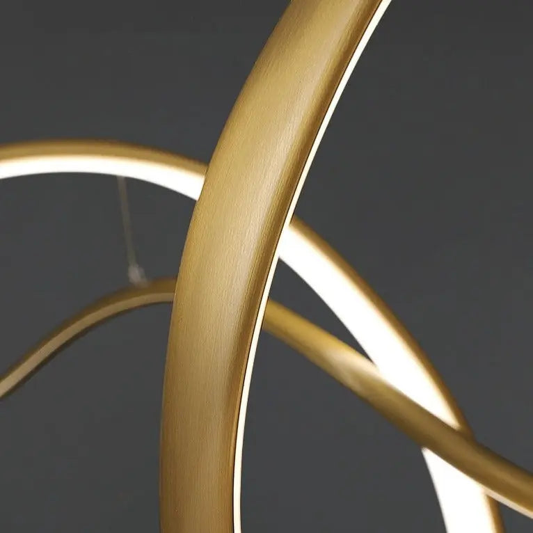 Ribbon Shape Design LED Chandelier — alternate product view 5
