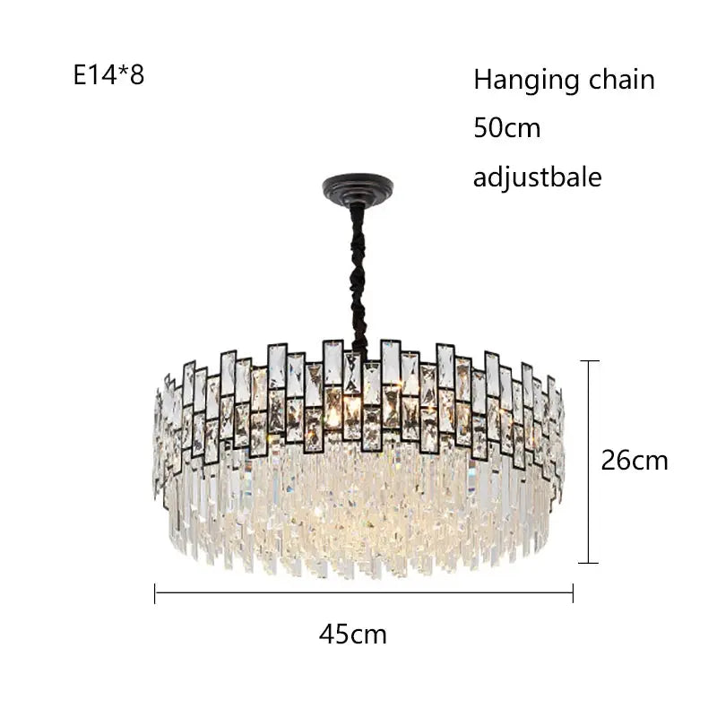 Postmodern Luxury Chandelier Suspend Lighting Fixtures — alternate product view 12
