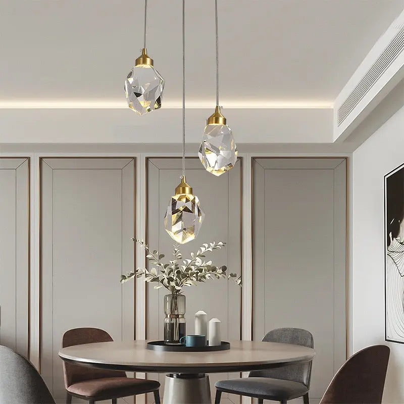 Nordic Ice Shape Pendant Light — alternate product view 1