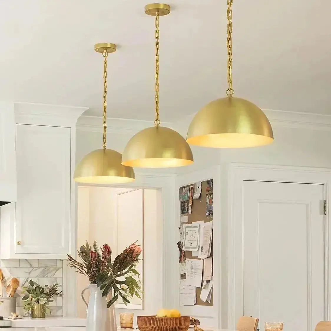 American Brass Pendant Lights — alternate product view 2