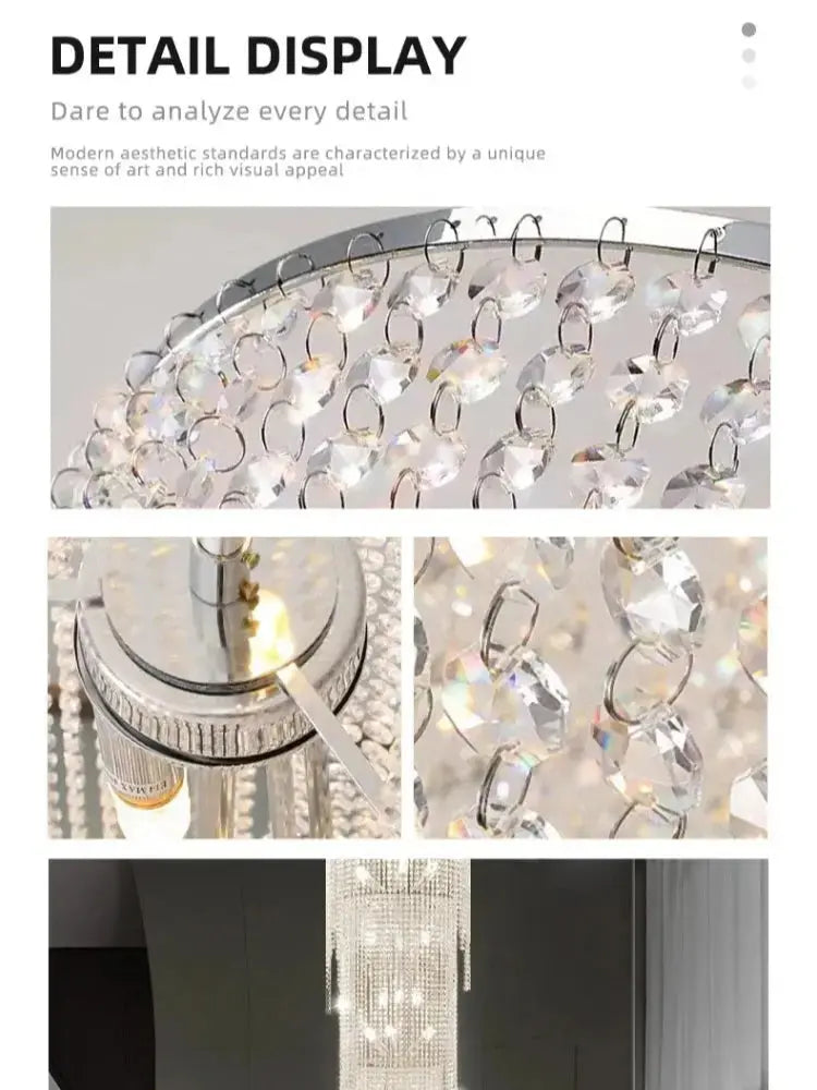 Luxury High Ceiling Chandelier — alternate product view 5