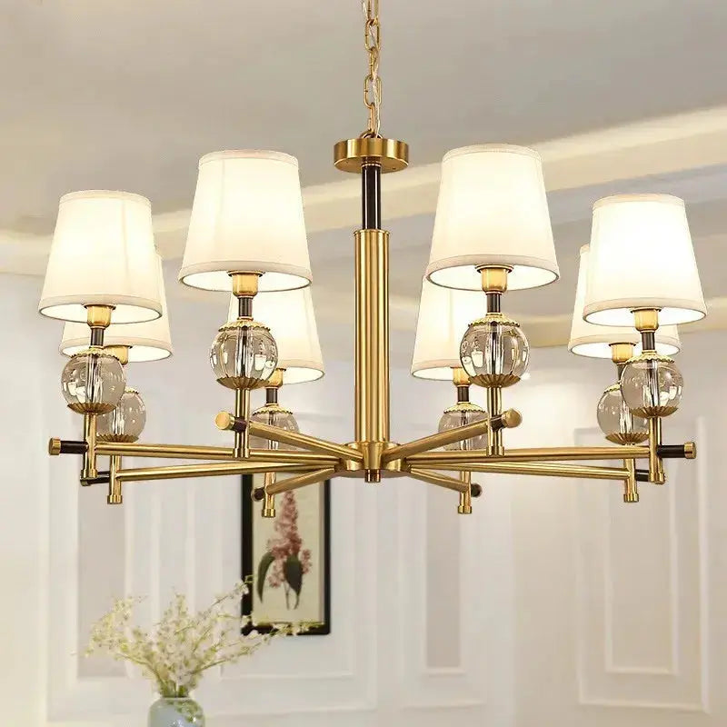 Modern Designer Copper Chandelier — product view