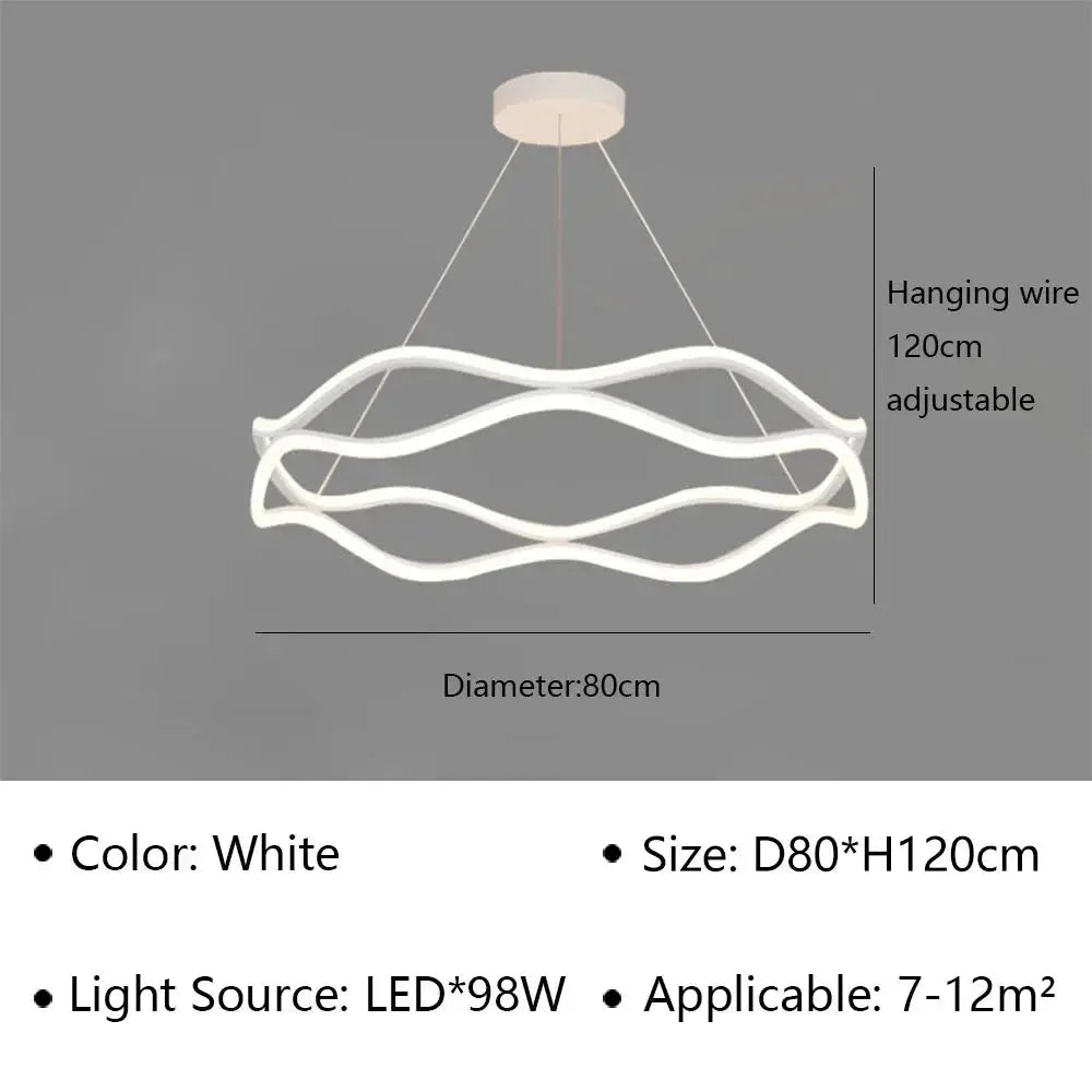 Luxury Ring Hanging Lamp — alternate product view 11