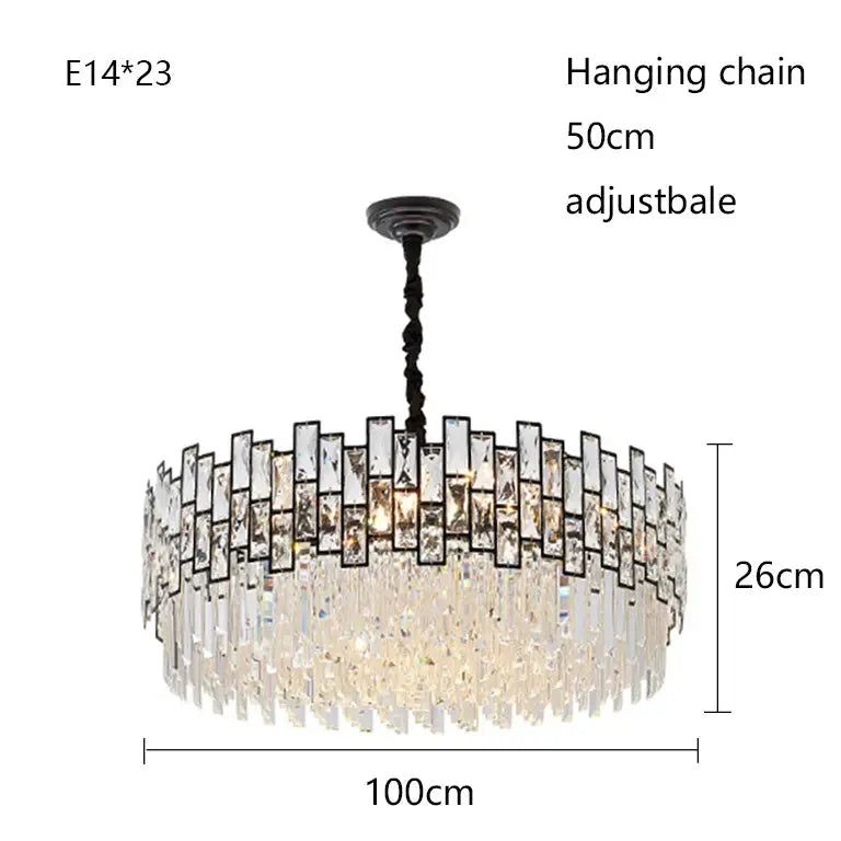 Postmodern Luxury Chandelier Suspend Lighting Fixtures — alternate product view 8
