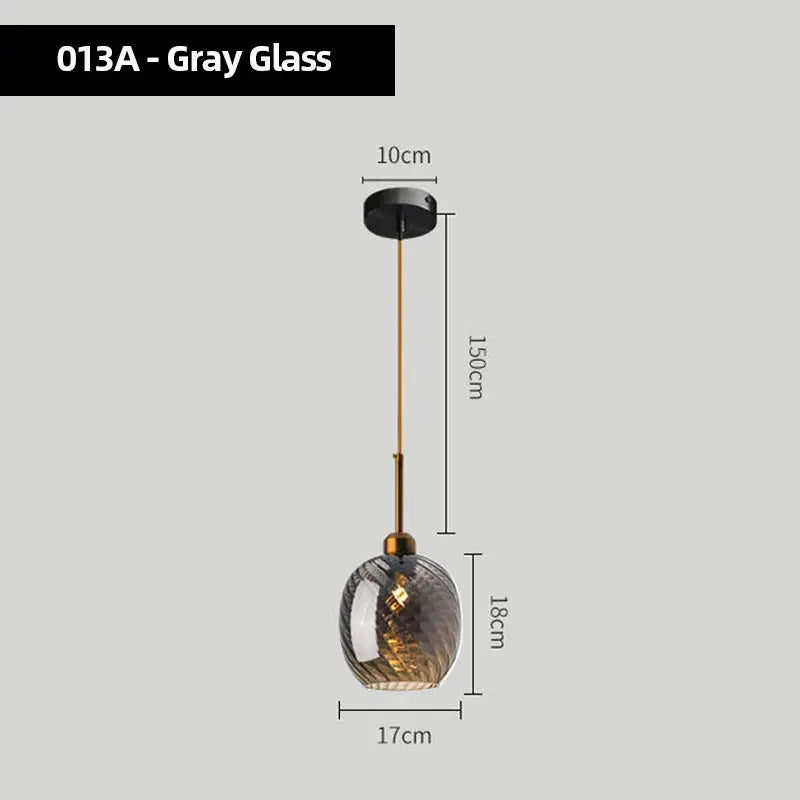 Modern Glass Pendant Lights — alternate product view 17