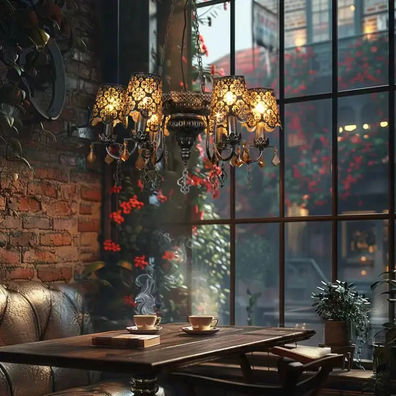 American European Style Antique Chandeliers — alternate product view 2