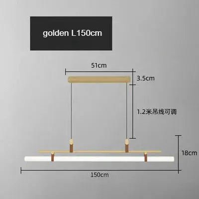 Nordic Minimalist Kitchen Island Lamp — alternate product view 11