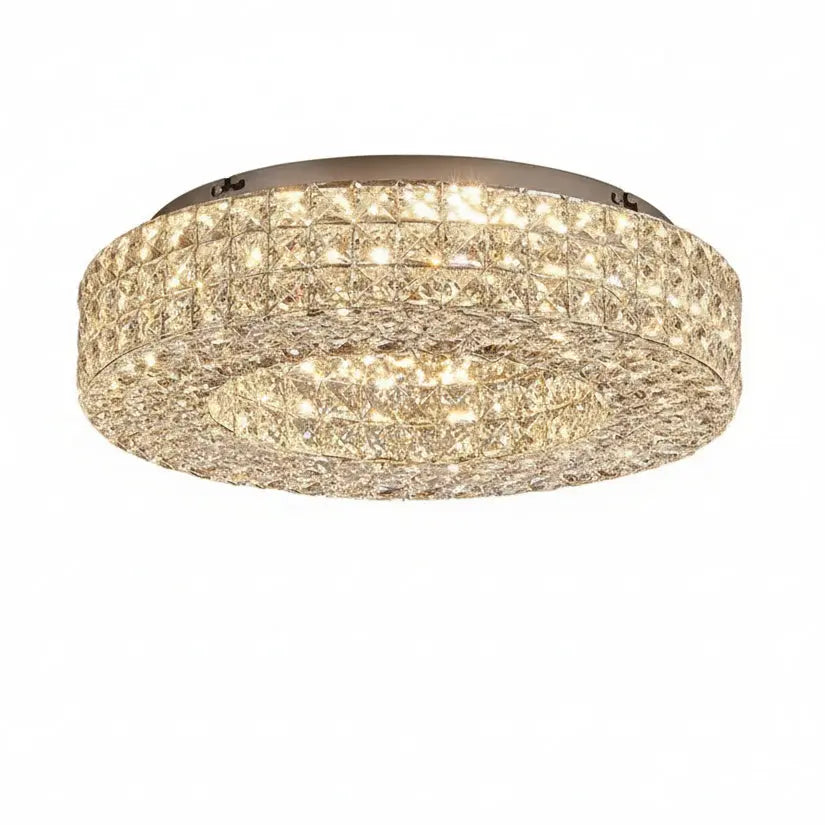 Round Crystal Chandelier Home Decoration — alternate product view 1