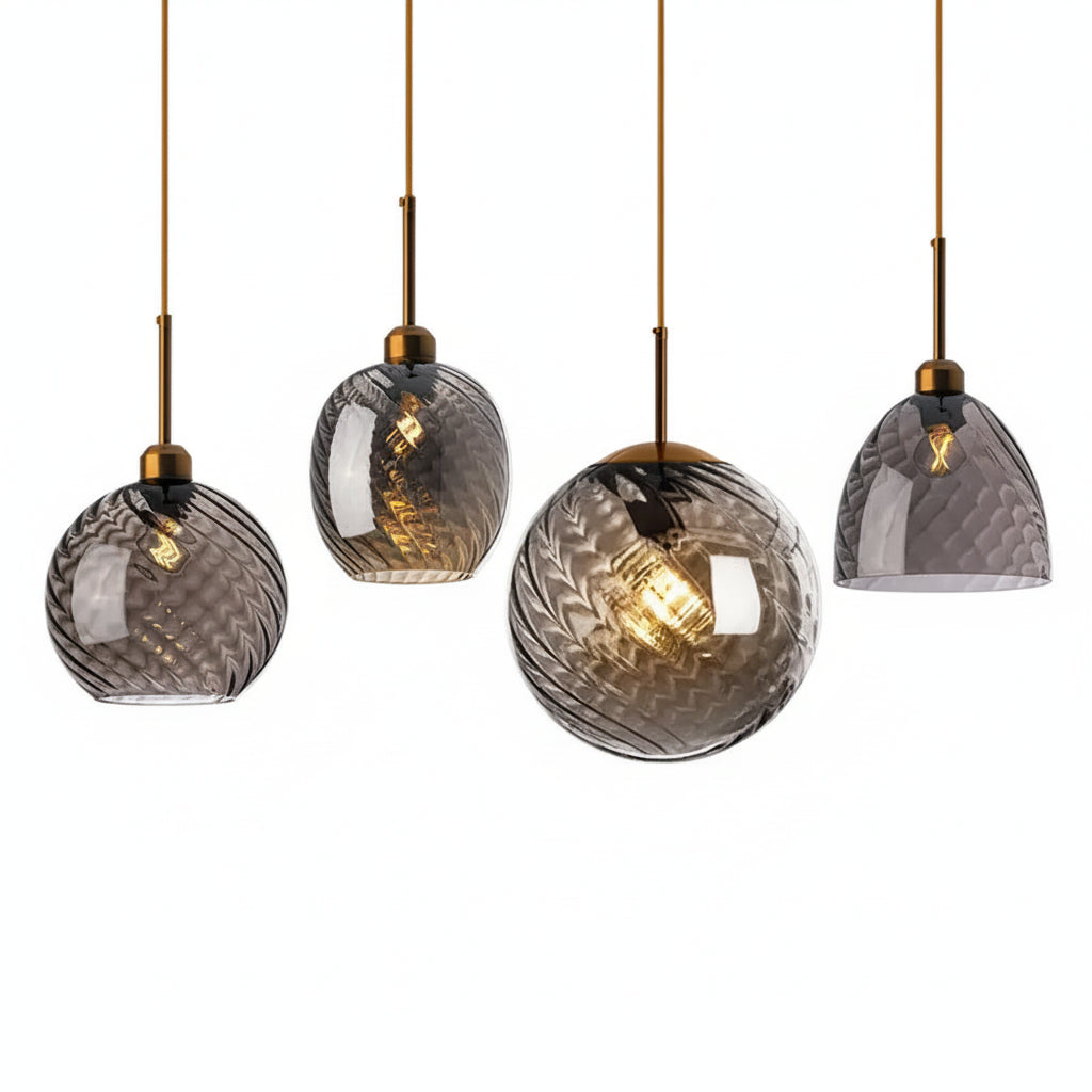 Modern Glass Pendant Lights — product view