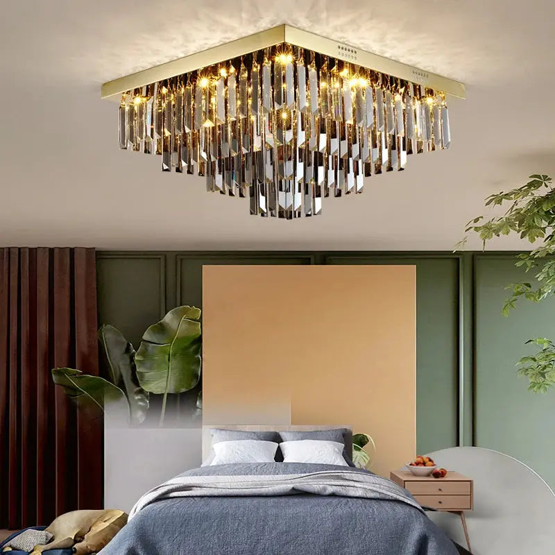 Modern Geometric Crystal Lamp — alternate product view 4