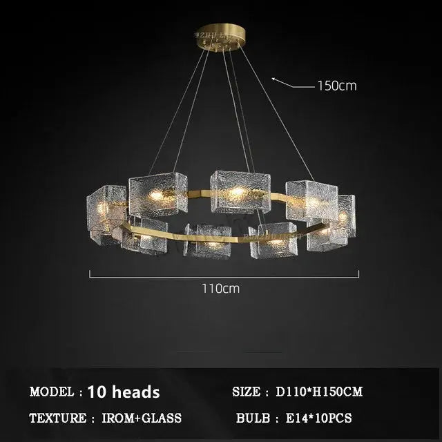 New Creative Crystal Chandelier Modern Chandelier — alternate product view 12
