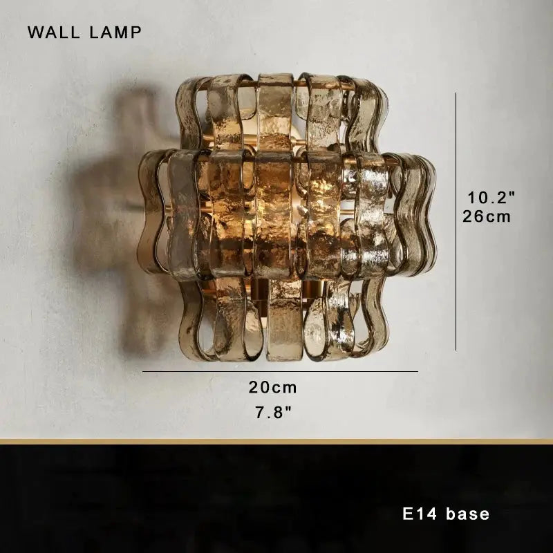 Luxury Glass Designer Wall Light — alternate product view 3