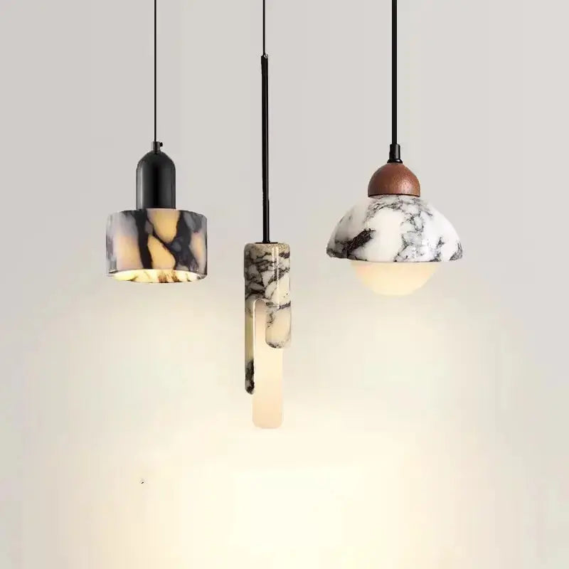 Luxury Black Marble Wall Sconce — alternate product view 1