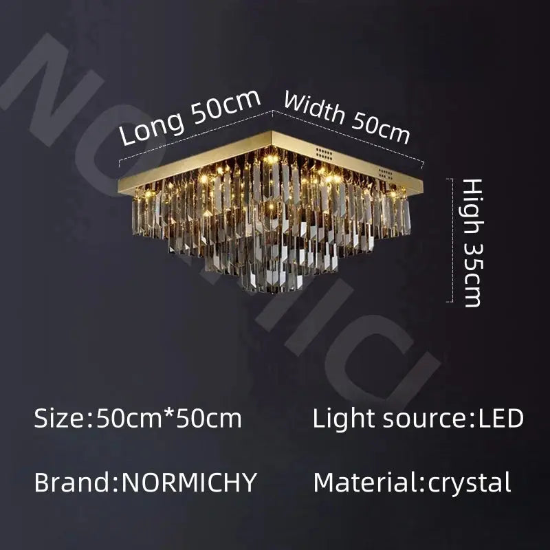 Modern Geometric Crystal Lamp — alternate product view 7