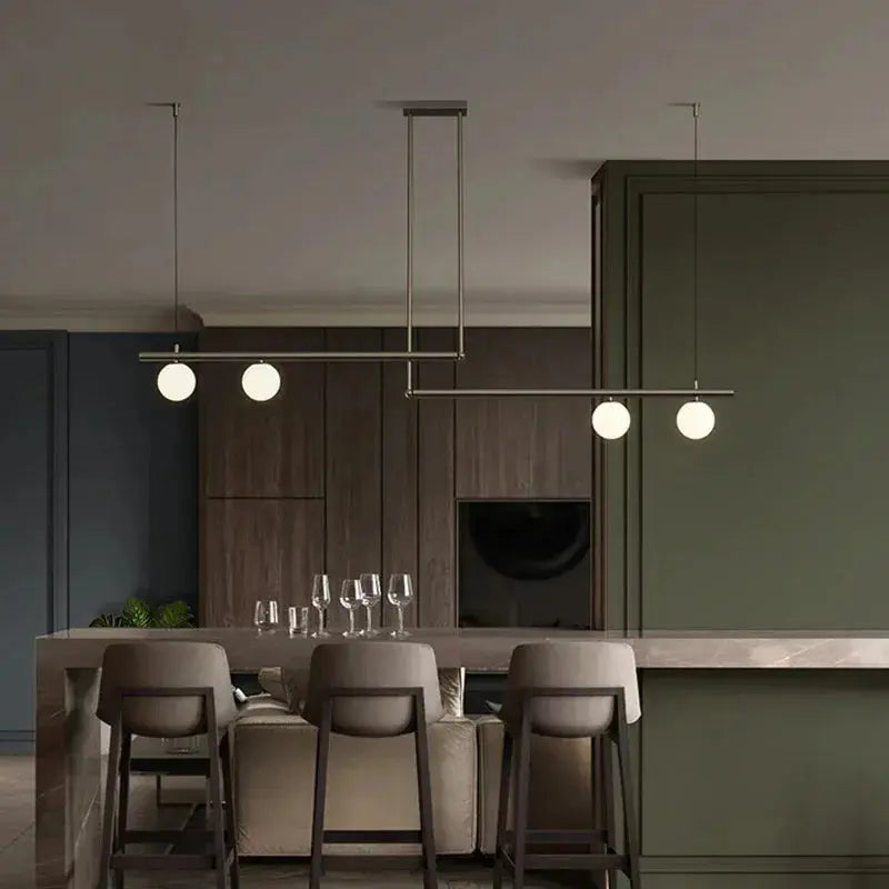 Minimalist Contemporary Hanging Light — alternate product view 3