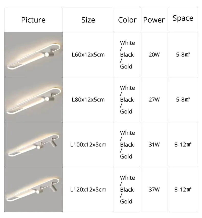 Ceiling Lights With Spotlight — alternate product view 6