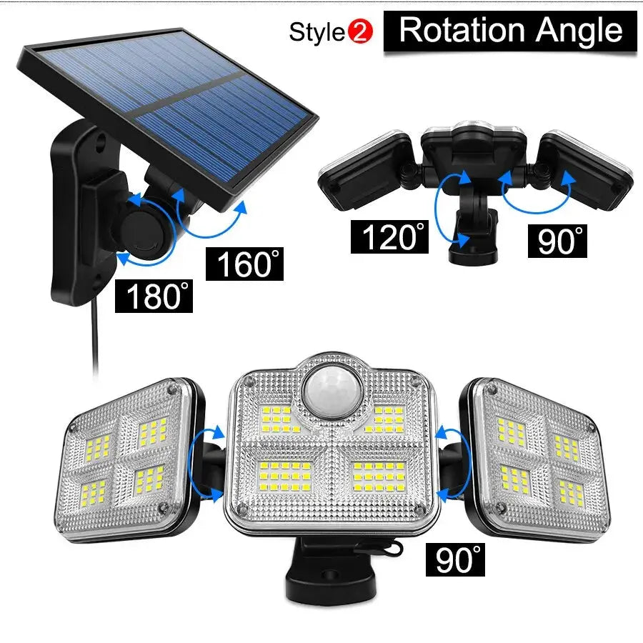 Waterproof Outdoor Indoor Solar Garden Lamp — alternate product view 4