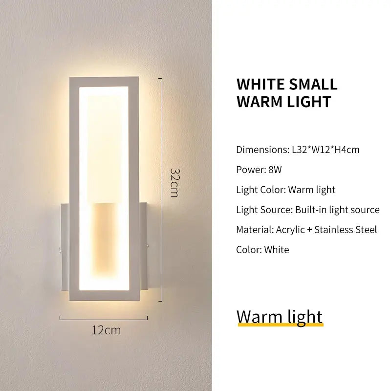 Waterproof Modern Porch Wall Light — alternate product view 9