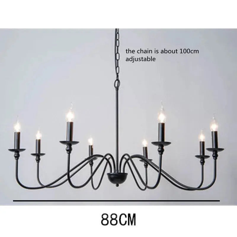 American Style Lighting Chandelier — alternate product view 8