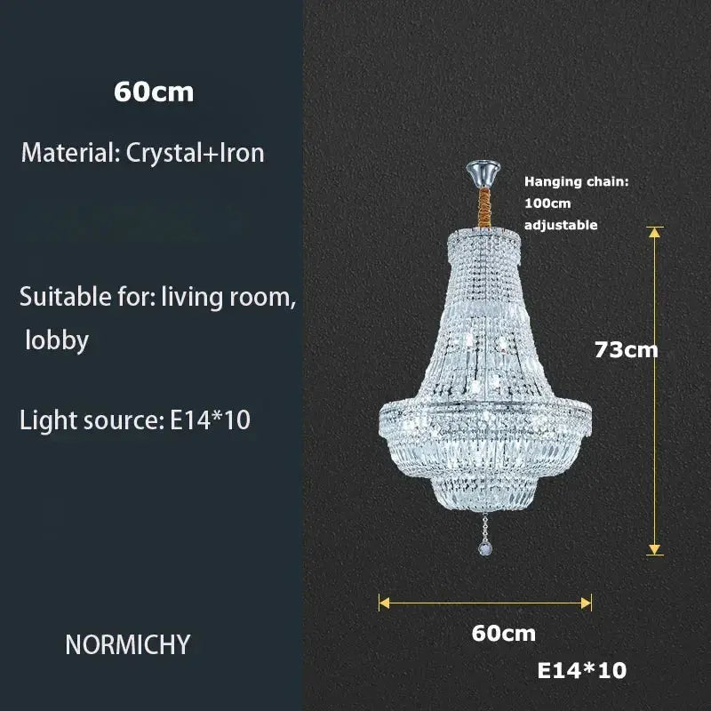 Crystal Modern Chandelier — alternate product view 6