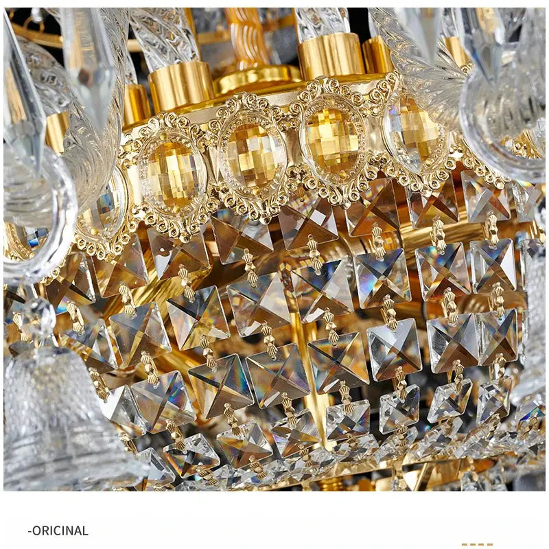 European Style Crystal Chandeliers — alternate product view 6