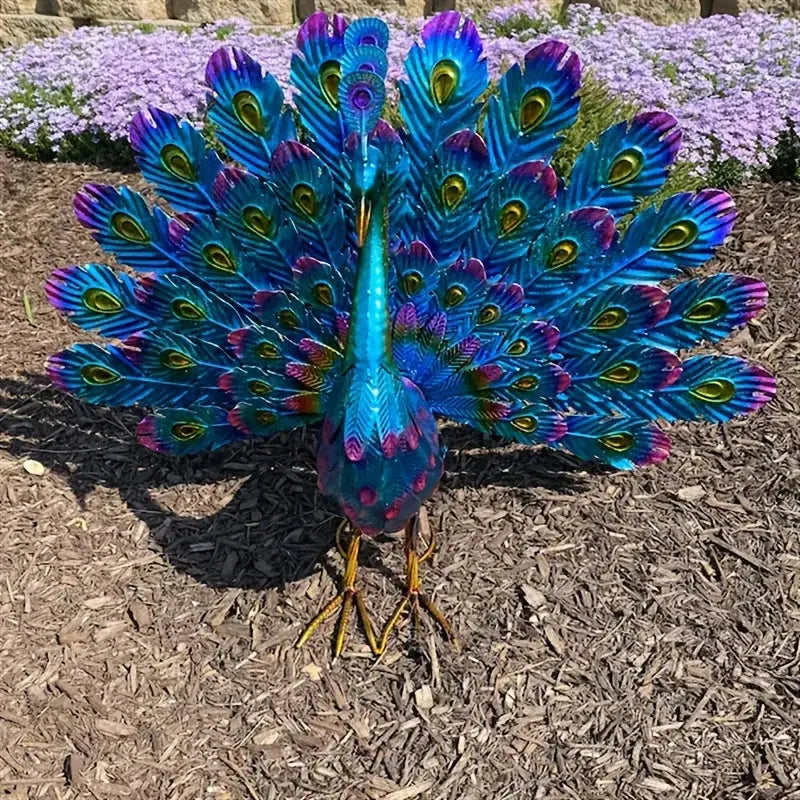 Peacock Statue — alternate product view 5