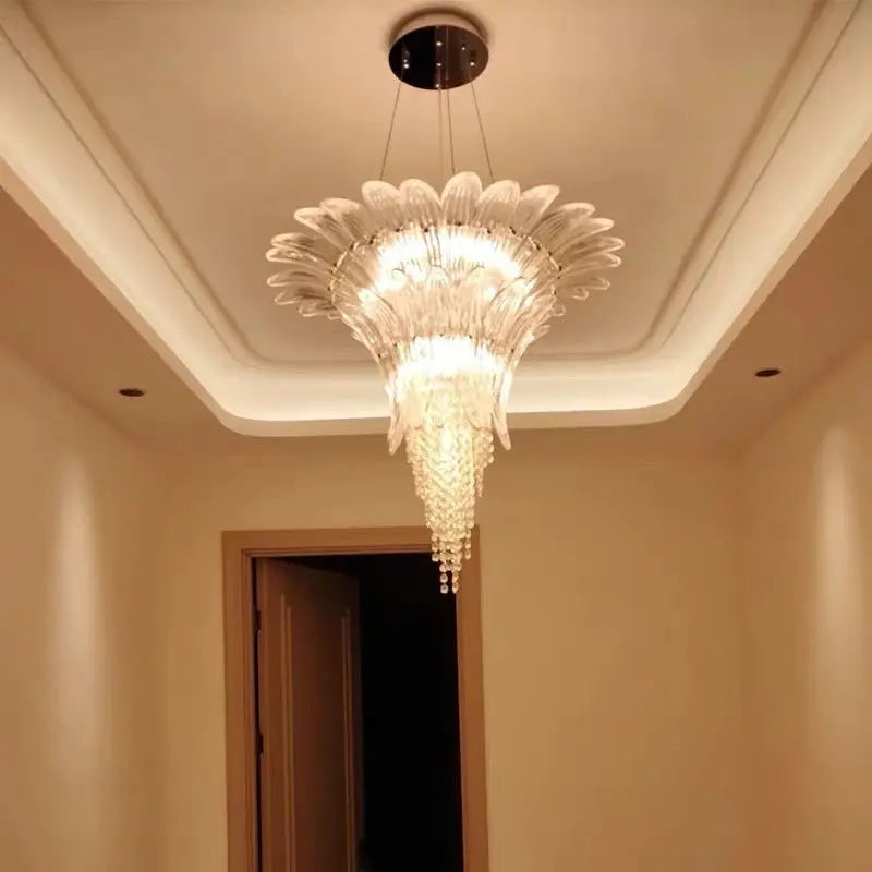 Modern Elegant Foyer Chandelier — alternate product view 2