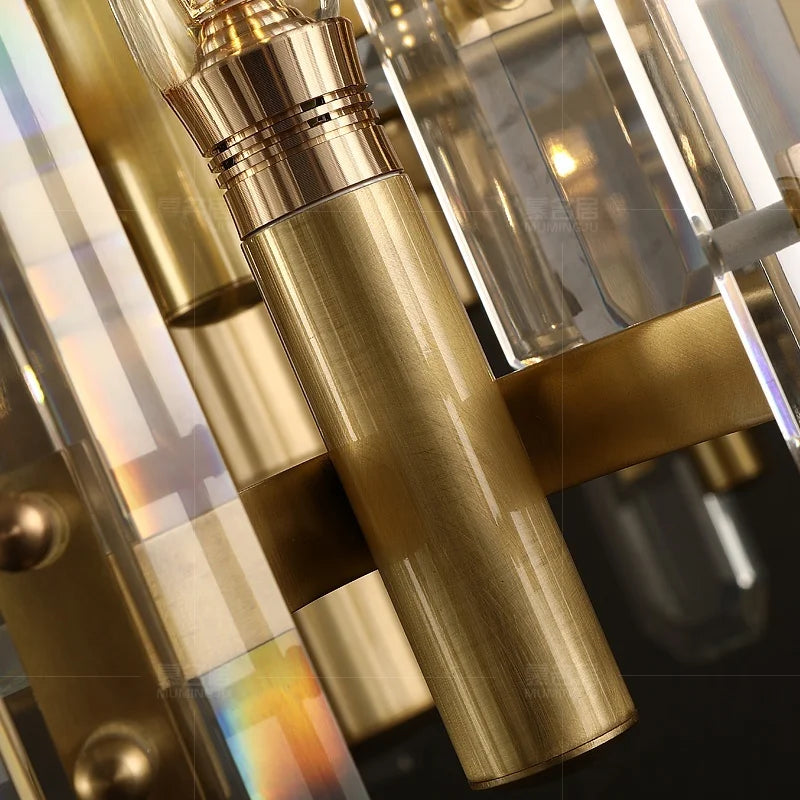 Copper and crystal decorative ceiling light from the Aurelia range — catalogue view 5