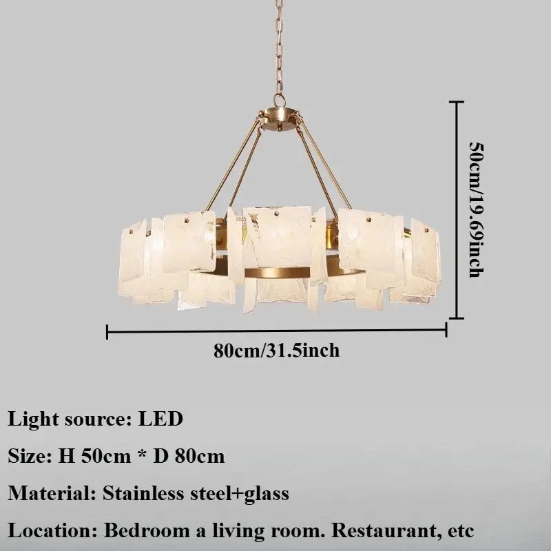 Modern Exhibition Luxury Bedroom Chandelier — alternate product view 5