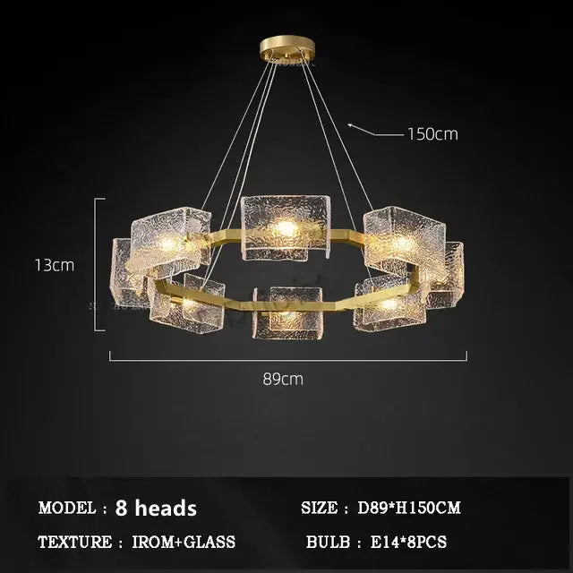 New Creative Crystal Chandelier Modern Chandelier — alternate product view 9