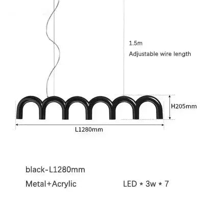 Creative Arch Decor LED Pendant Light — alternate product view 7