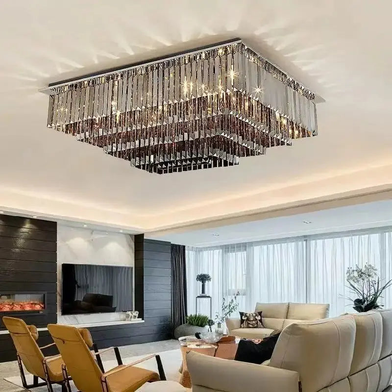 Modern Geometric Crystal Lamp — alternate product view 3