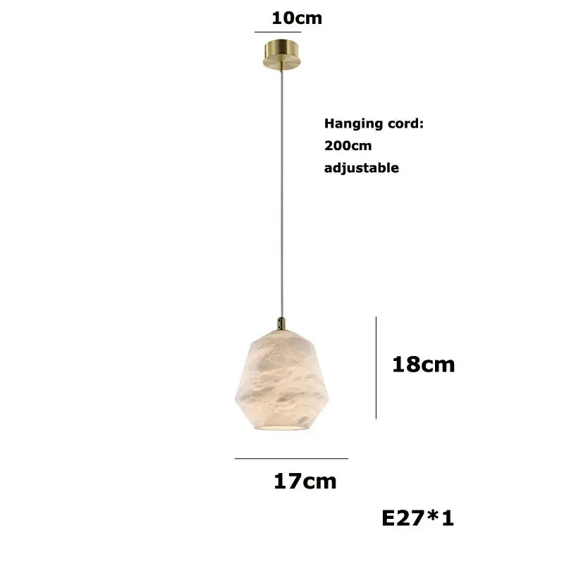 Marble Trendy Pendant Light — alternate product view 11