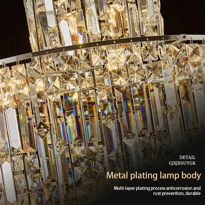 Rotating Staircase Crystal Chandelier — alternate product view 6