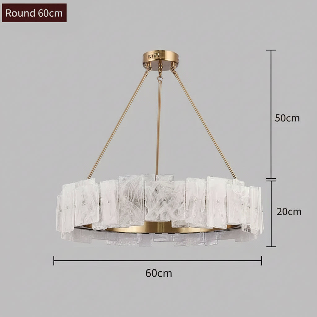 Cloud Glass Modern Chandelier — alternate product view 7