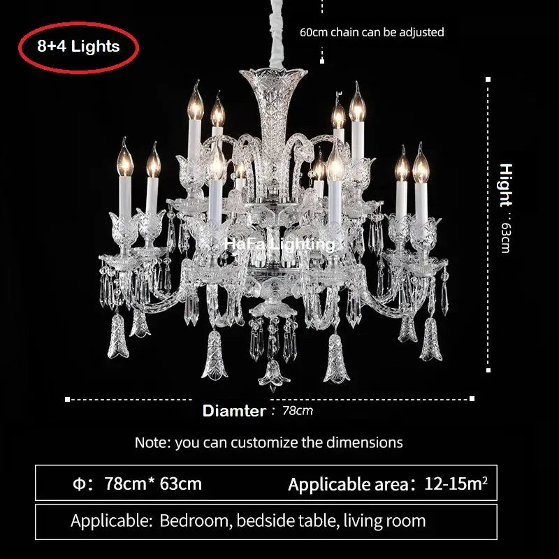 Crystal Extra Large Chandelier — alternate product view 16