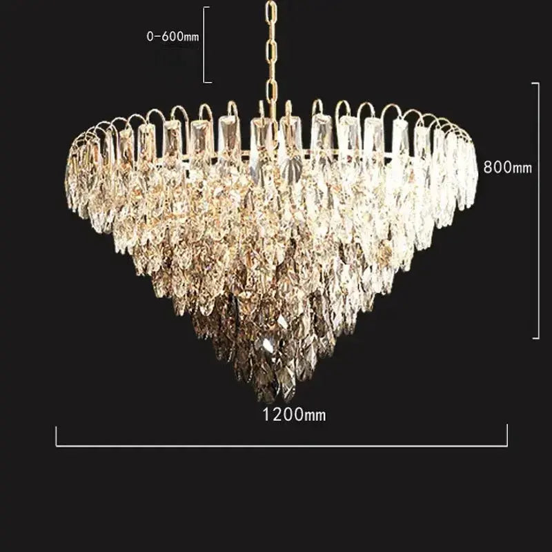 Crystal Art Home Postmodern Chandelier — alternate product view 9