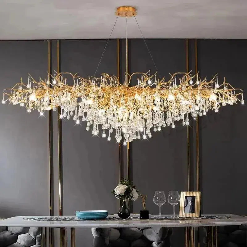 Unique Luxury Crystal Chandelier For Living Room — product view