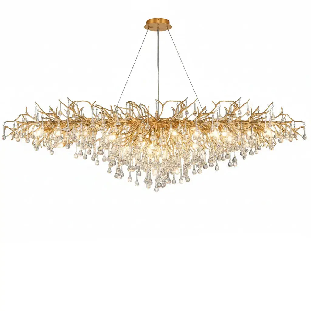 Unique Luxury Crystal Chandelier For Living Room — alternate product view 1
