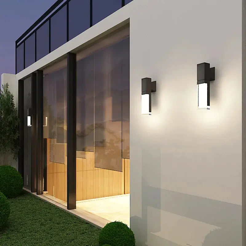 Modern Minimalist Exterior Wall Lighting — alternate product view 2