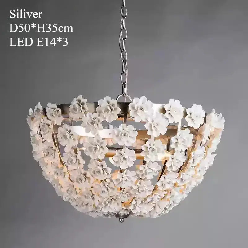 Ceramic American Vintage Chandelier — alternate product view 11