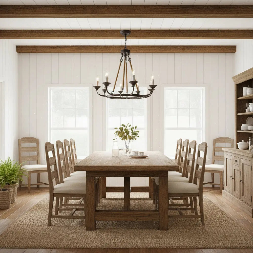 Country Style Rustic Chandeliers — product view