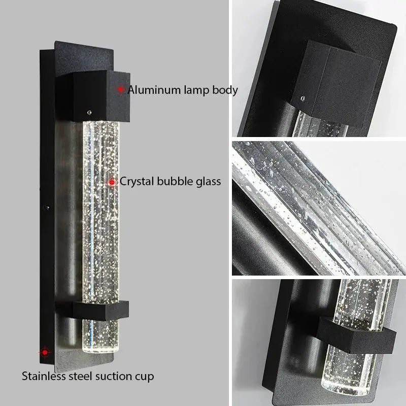 Outdoor Wall Bubble Lighting Fixture — alternate product view 5