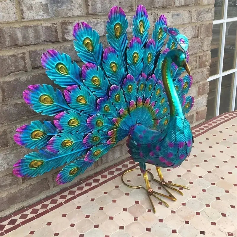 Peacock Statue — alternate product view 3