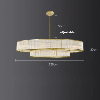 Lucien pendant and wall lights with copper and crystal elements — catalogue view 9