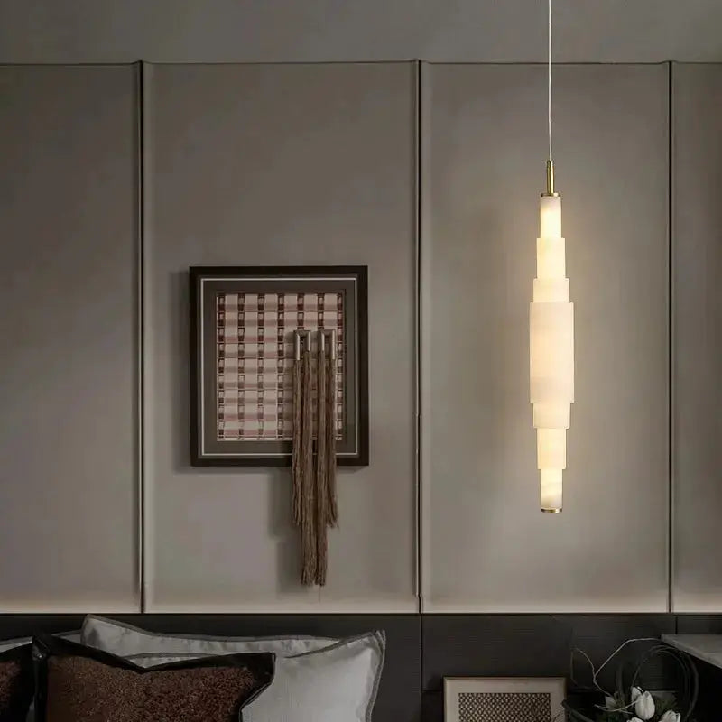 Bedroom Marble Pendant Lamp — alternate product view 2