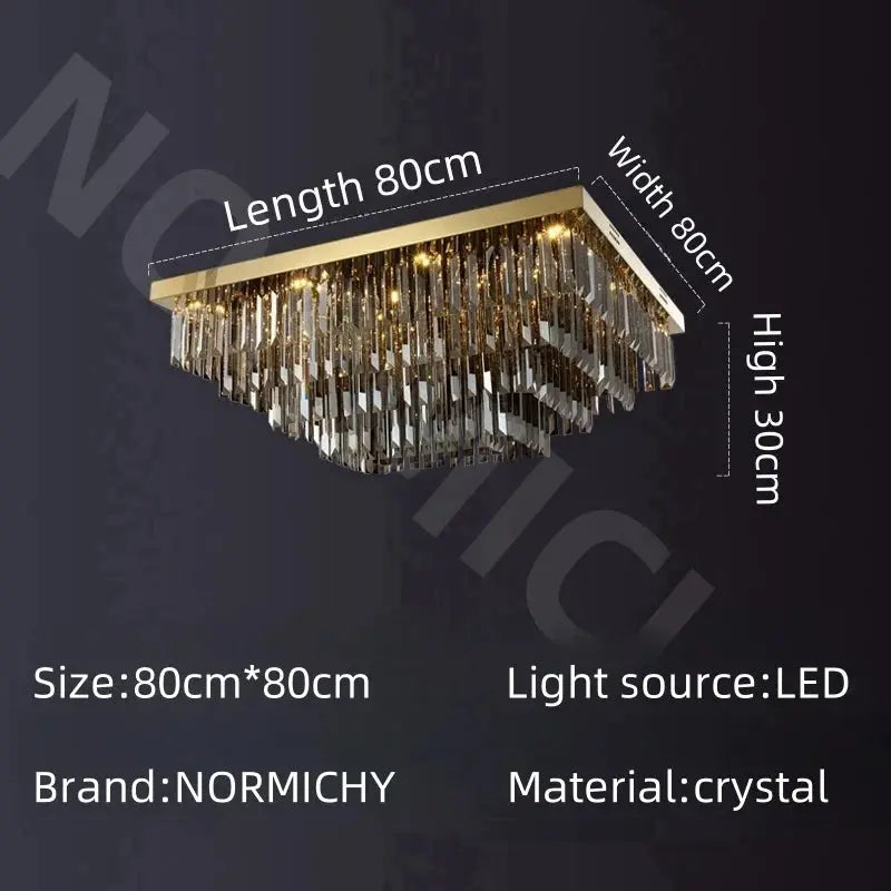 Modern Geometric Crystal Lamp — alternate product view 10
