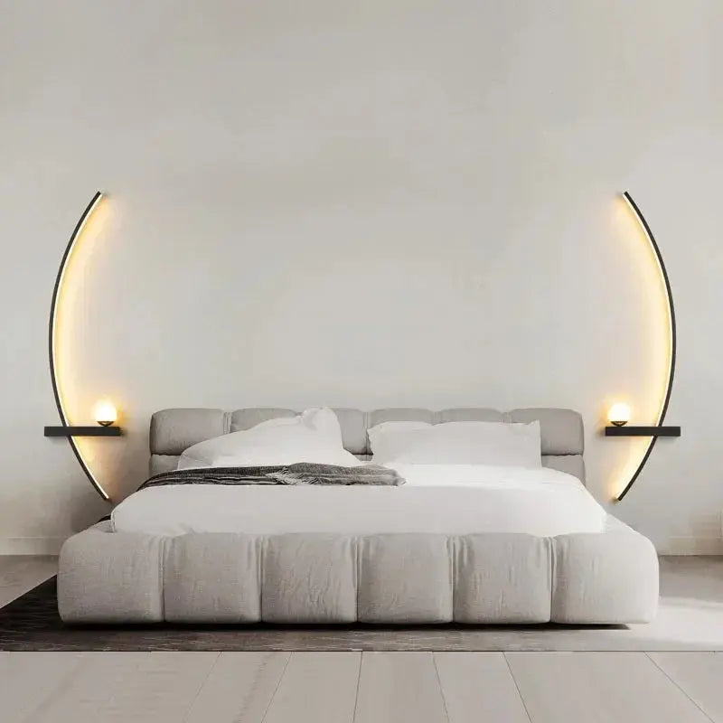 Modern Striped Wall Light — product view